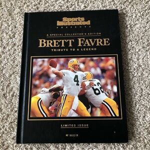 Sports Illustrated Presents Brett Favre Tribute To A Legend Hardcover Book 2008